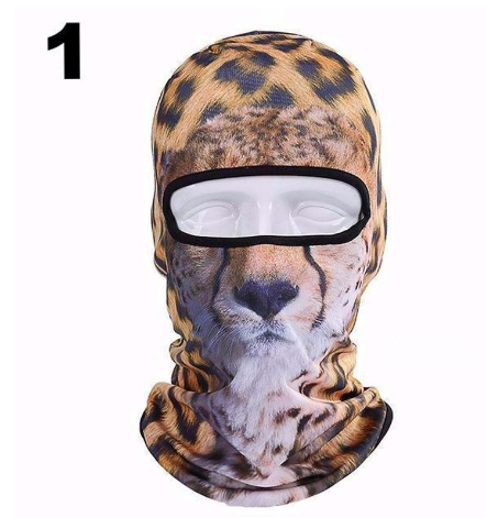 Máscara Facial 3D Gato para Invierno