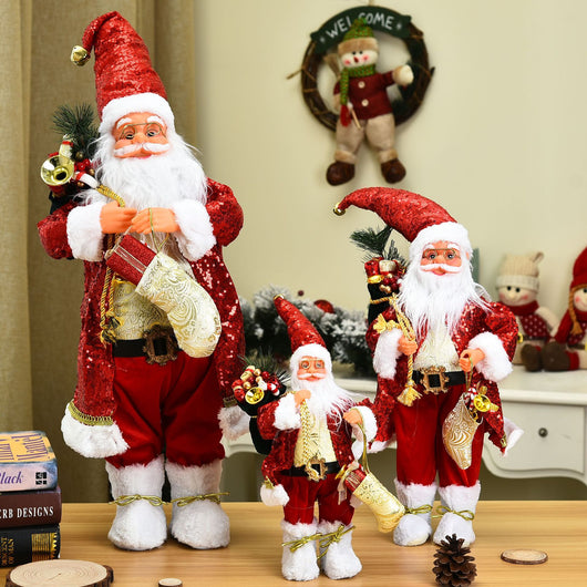 Adornos Navideños Papá Noel Modernos y Elegantes - Image 18