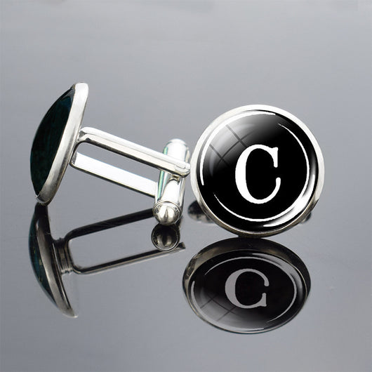 Gemelos de Alfabeto Inglés en Metal - 26 Letras - Image 37