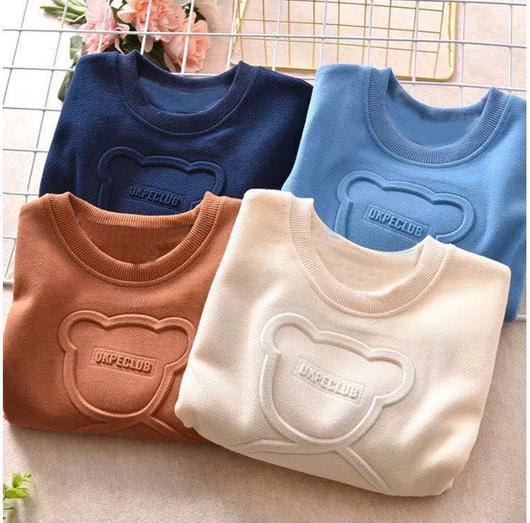 Playera Infantil Manga Larga con Forro de Terciopelo - Image 11