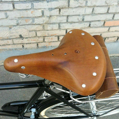 Asiento de Bicicleta de Cuero Premium - Image 7