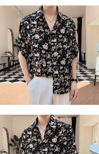 Playera Suelta Oversize de Manga Corta para Hombre - Estilo Casual Versátil - Image 16