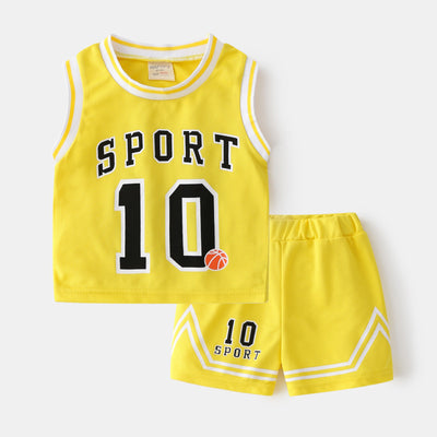 Conjunto Deportivo Infantil - Chaleco y Sudadera para Niños Estilo Verano - Image 7