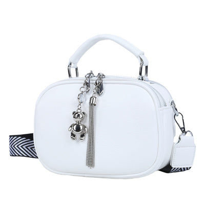 Bolso Cuadrado Pequeño con Costura Decorativa para Mujer - Image 10