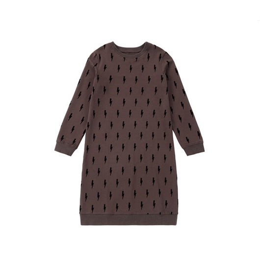Sudadera Infantil Otoño Invierno Algodón Terciopelo Color Café - Image 2