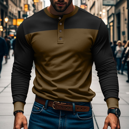Henley Slim Fit Urbano para Viajes y Trabajo - Image 15