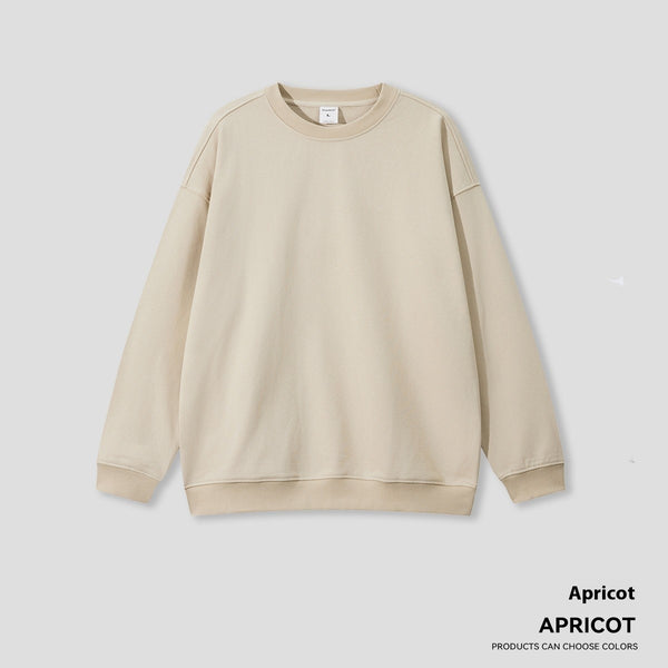 Sudadera Cuello Redondo Oversize Estilo Urbano