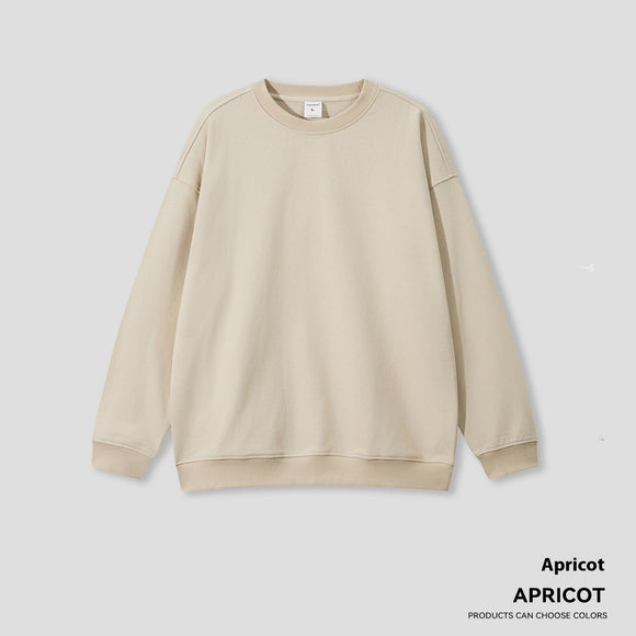 Sudadera Cuello Redondo Oversize Estilo Urbano