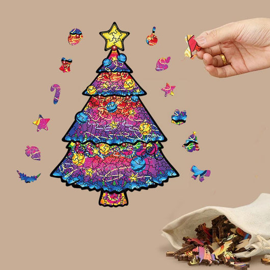 Rompecabezas Navideño de Madera para Niños DIY - Image 9