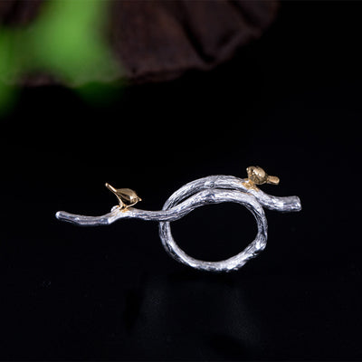 Anillo Ajustable con Diseño de Ave - Image 23