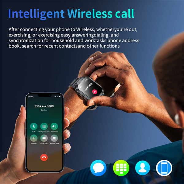 Reloj Despertador Inteligente Multifuncional a Prueba de Agua con Pantalla Grande