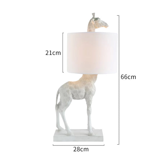 Lámpara de Mesita Jirafa para Dormitorio de Estudio - Image 12