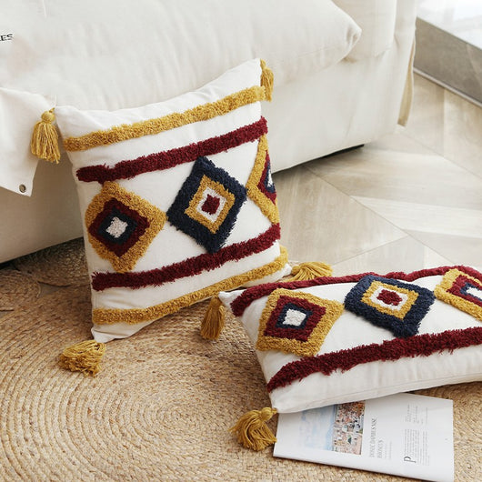 Cojín Bohemio para Sofá y Sala de Estar - Image 9