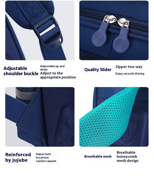 Mochila Escolar para Primaria Grados 1-6, Impermeable y de Gran Capacidad para Niños y Niñas - Image 15
