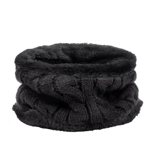 Conjunto de Gorro y Bufanda de Terciopelo Grueso para Hombre y Mujer