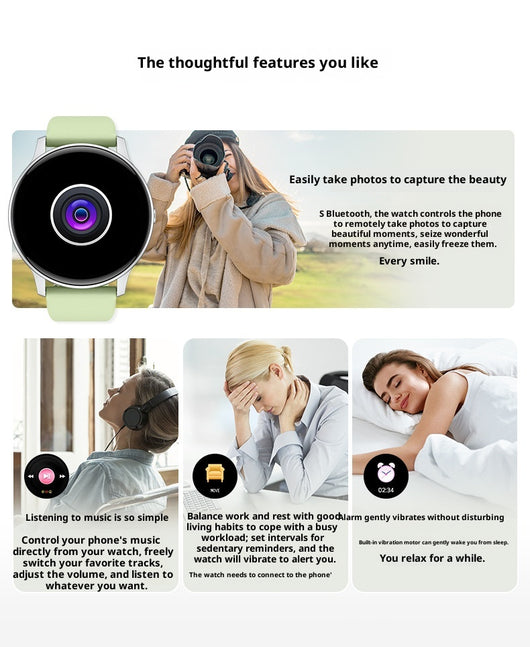 Reloj Inteligente con Llamadas Bluetooth y Monitoreo de Salud - Image 19