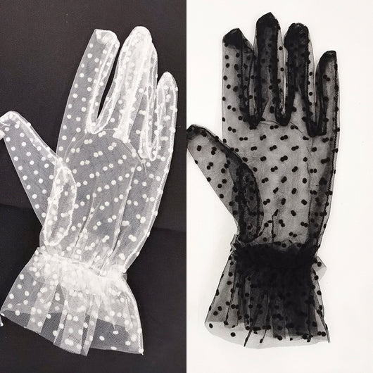 Guantes de Encaje Elegantes para Niñas y Mujeres - Accesorios de Fiesta y Eventos