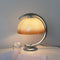 Lámpara Vintage de Cristal para Mesita de Noche - Estilo Retro Homestay