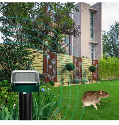 Repelente Solar Ultrasónico para Roedores con Iluminación de Patio - Image 19