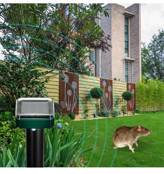 Repelente Solar Ultrasónico para Roedores con Iluminación de Patio - Image 19