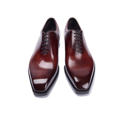 Zapatos Oxford de Cuero para Hombre con Kit de Limpieza y Coloración - Image 10