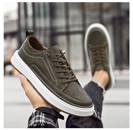 Tenis Casuales de Cuero para Hombre - Diseño Minimalista - Image 15