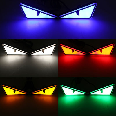 Luces Decorativas Triangulares para Motocicleta - Accesorios LED Modificados - Image 17