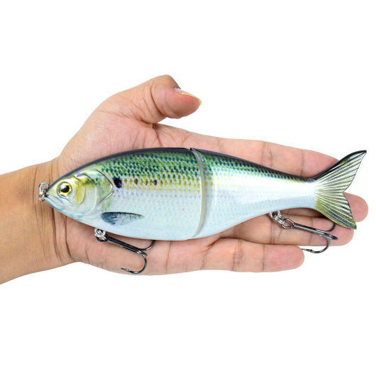Señuelo Articulado de Metal con Conexión S - Hundible Multi-sección para Pesca - Image 13