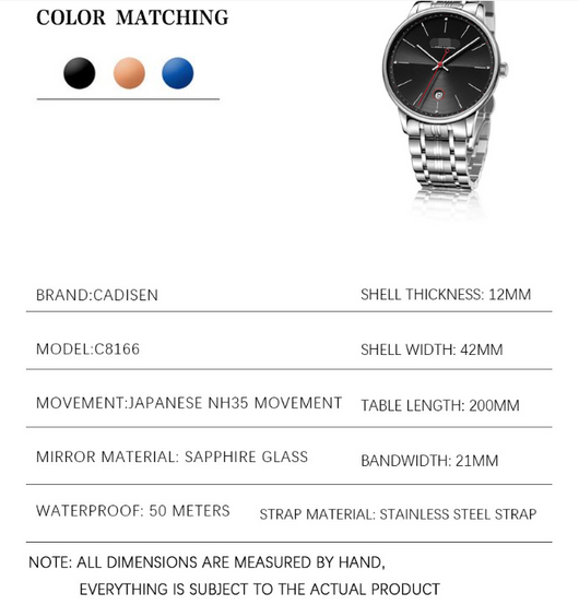 Reloj Mecánico para Hombre con Movimiento Hueco, Luminoso e Impermeable - Image 6
