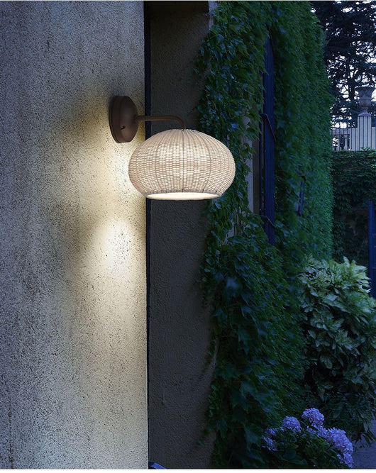 Lámpara de Pared Exterior Artística con Enredadera China Moderna - Image 16