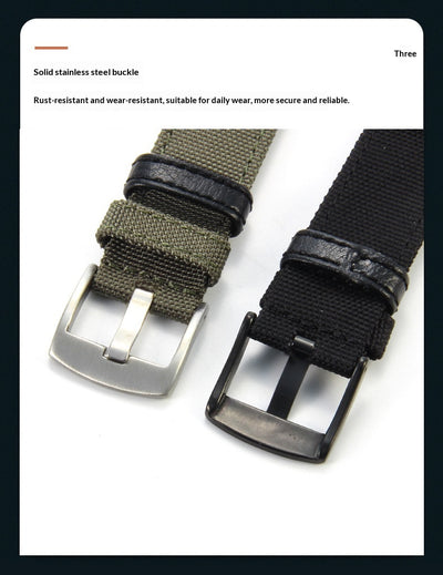 Correas para Reloj Jeep de Lona, Nylon y Cuero - Image 22