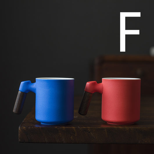 Juego de Tazas de Cerámica Artesanal con Platillo - Image 30