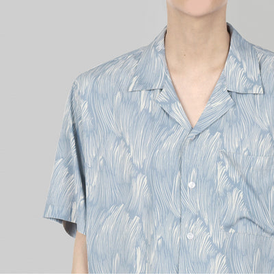 Camisa Estampada Floral para Hombre de Manga Corta - Image 14