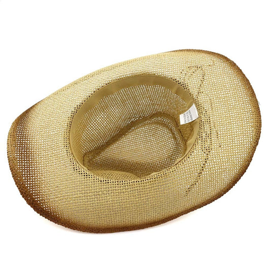 Sombrero Vaquero Estilo Western con Diseño Spray Paint para Playa - Image 8