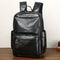 Mochila de Cuero para Negocios - Gran Capacidad, Cómoda y Versátil