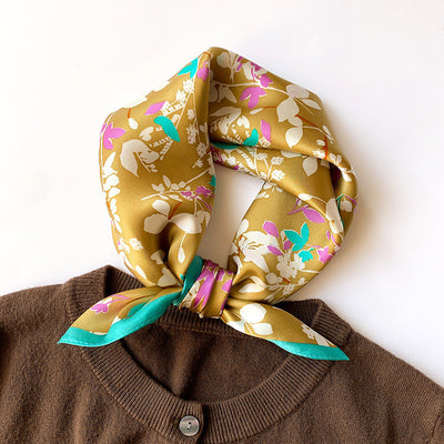Pañuelo de Seda para Mujer - Accesorio de Moda Versátil - Image 5