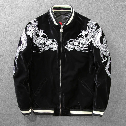 Chaqueta de Béisbol Bordada Heavy Industries Estilo Yokosuka para Hombre - Image 10