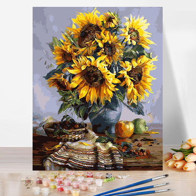Kit de Pintura por Números al Óleo - Arte Decorativo DIY