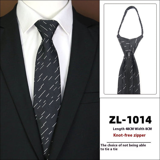 Corbata con Cierre Ejecutiva sin Nudo para Hombre - Image 19
