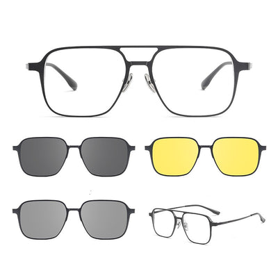 Gafas de Visión Nocturna Polarizadas con Doble Lente Magnética - Image 3