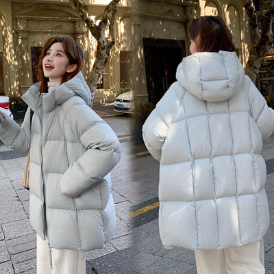 Parka Acolchada Corta para Mujer - Image 6