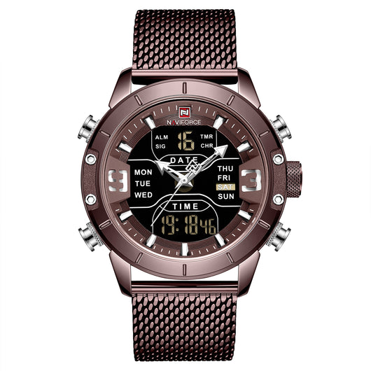 Reloj Deportivo Inteligente Dual con Pantalla Doble Resistente al Agua