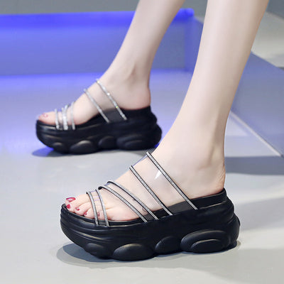 Pantuflas Cómodas con Suela Elevada y Diseño Minimalista - Image 11