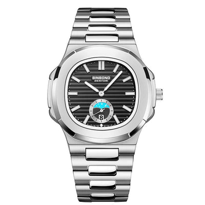 Reloj de Acero Retro con Correa Metálica - Cuarzo Resistente al Agua - Image 5