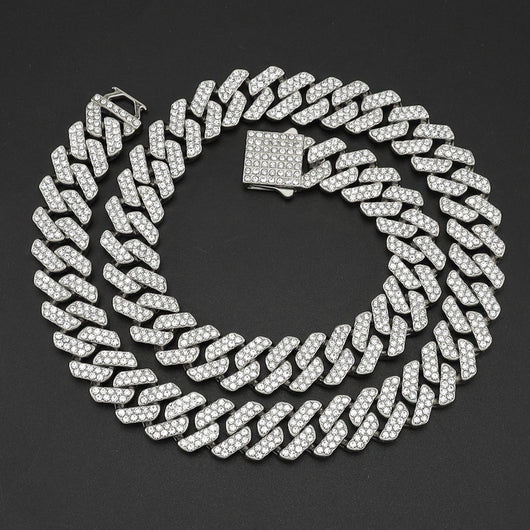 Cadena de Clavícula Hip-hop Estilo Club para Hombre - Image 6