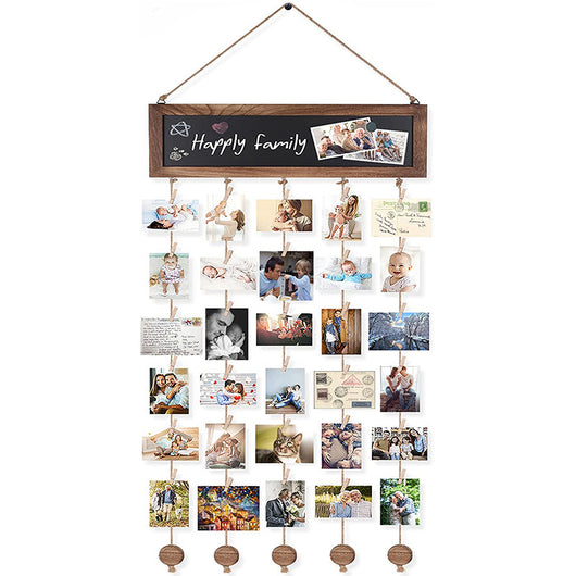 Clips de Madera para Fotos - Decoración Colgante Moderna - Image 8