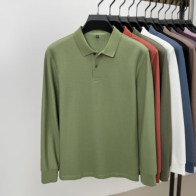Camisa Polo Ejecutiva Manga Larga con Solapa - Image 23