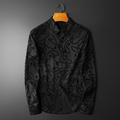 Camisa Slim Fit Tallas Grandes para Hombre - Diseño Moderno y Versátil