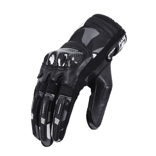 Guantes de Motocicleta Piel de Oveja con Fibra de Carbono para Motorista - Image 6