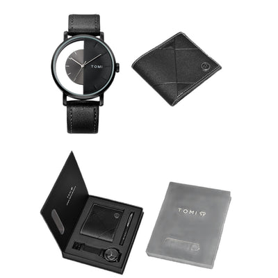 Conjunto Reloj de Cuarzo y Cartera para Hombre Ejecutivo - Image 5